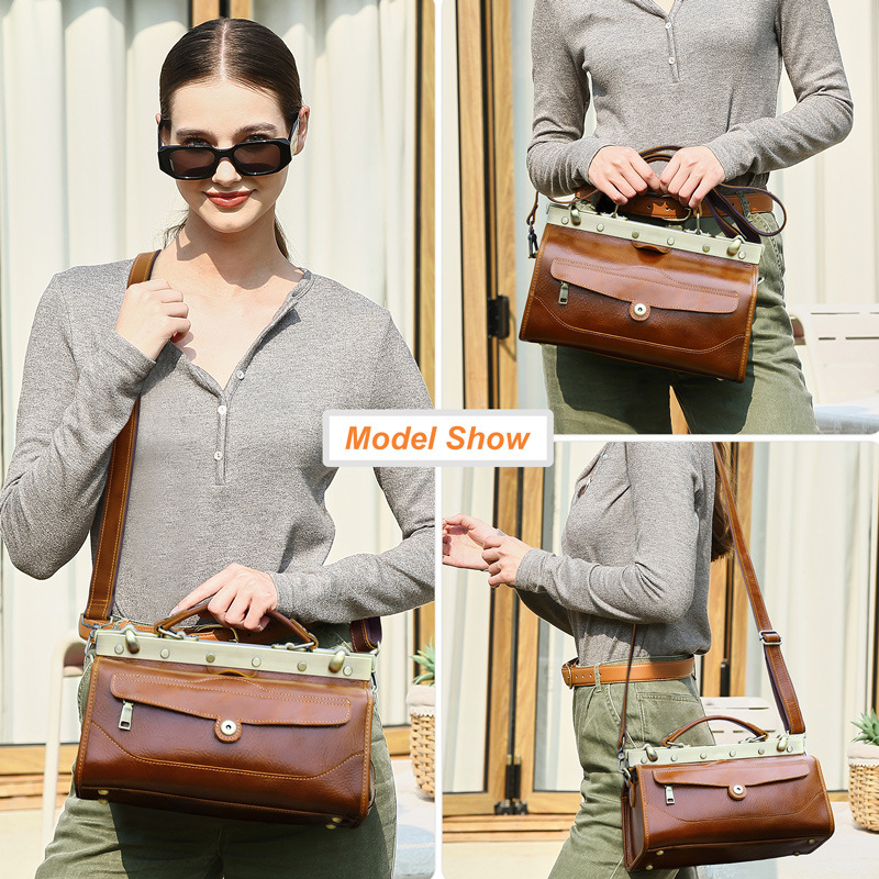 Damska torebka ze skóry natura – Luxury Bags Leather recenzja i cena