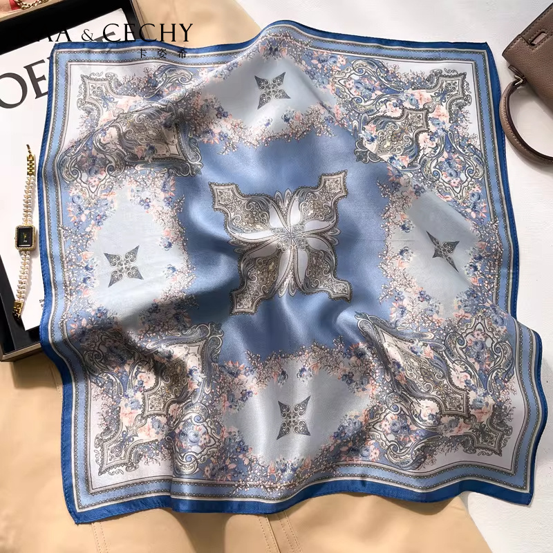 Barokowa kwiatowa apaszka kwad – Luxury Bags China recenzja i cena